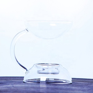 <span class=keywords><strong>Lampe</strong></span> à <span class=keywords><strong>huile</strong></span> raffinée/brûleur d'arômes, <span class=keywords><strong>lampe</strong></span> au design créatif, porte-bougie <span class=keywords><strong>en</strong></span> <span class=keywords><strong>verre</strong></span> - Product Image 2