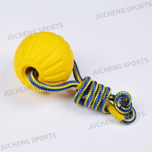 Grosir mainan hewan peliharaan pelatihan anjing ramah lingkungan tali tahan banting bulat 7cm nyaman untuk latihan - Product Image 2