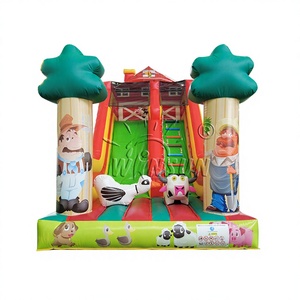 Tobogán Inflable Winsun, Parque Infantil Deportivo Comercial, Casa de Brinco Personalizada con Tobogán Seco para Niños, Certificado CE, Libre de Plomo - Product Image 1
