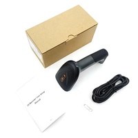 Lecteur de codes-barres portable série JR-710, 3 modes, filaire, sans fil, USB, CMOS, lecteur de codes 1D et 2D, lecteur de codes QR pour l'inventaire