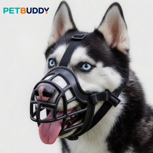 <b>Small</b> <b>Dogs</b> Adjustable Waterproof Breathable <b>Muzzle</b> with Reflective Strip to Prevent Biting Barking Chewing - Product Image 1
