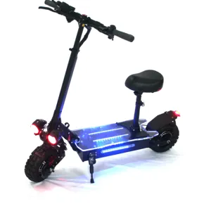 Patinete eléctrico todoterreno impermeable, 60V, 5600W, 80 km/h, el más vendido de almacén de la UE y EE. UU. Con CE, FCC, ROHS, OEM, ODM, envío directo, 2022