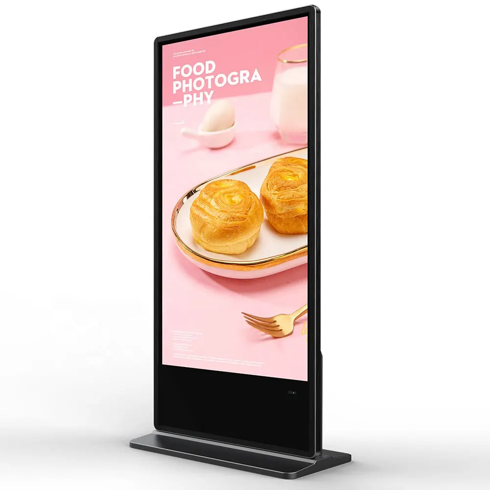 Sıcak satış akıllı reklam ekranı dokunmatik HD çok fonksiyonlu kapalı ve açık LCD dijital tabela ekran
