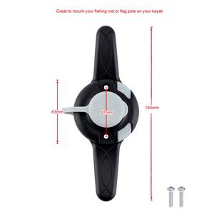 Porte-canne à pêche, accessoire de navigation, <span class=keywords><strong>pour</strong></span> bateau à rames, Kayak, accroche, Support de Base, Kit de matériel <span class=keywords><strong>pour</strong></span> poissons, 1 pièce - Product Image 2