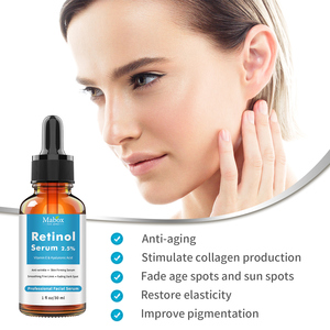 Suero Facial Mabox con <span class=keywords><strong>Retinol</strong></span> al 2.5%, Antiarrugas, Elimina <span class=keywords><strong>Manchas</strong></span> Oscuras, Esencia Facial Antienvejecimiento, Blanqueadora, Cuidado de la Piel - Product Image 2