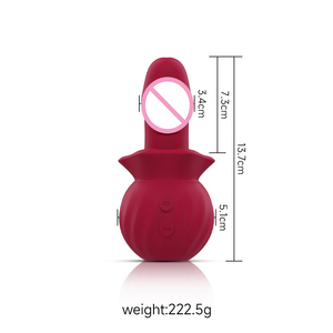 Rosa vibratore giocattolo G vibratore Spot clitorideo succhiatore stimolatore, giocattoli sessuali femminili vibratore Dildo con 10 modalità di dimenamento rosa Sex Toy - Product Image 6