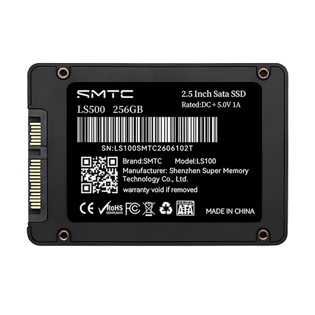 High Performance 2.5 Inch SATA3 SSD 256GB with Fast Read and Write Speed for PC Assembly and Commercial Device Upgrading
