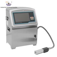 Imprimante jet d'encre industrielle CIJ IPS PRIMA-B600 PLUS T pour codes de 0,8 à 20 mm sur emballages de bouteilles en verre et identification des surfaces