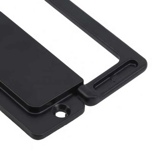 Poignée sombre de tiroir Poignées modernes minimalistes invisibles Poignée longue de porte noire Poignées de placard cachées de haute qualité - Product Image 5