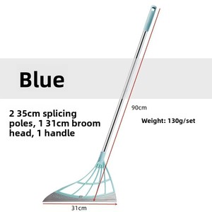 <span class=keywords><strong>Balai</strong></span> de nettoyage en silicone souple pour salle de bain |   Nettoyage des sols 100% sans rayures |   Drainage efficace de l'<span class=keywords><strong>eau</strong></span> |   Flexible et durable - Product Image 4