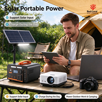 Station d'alimentation portable 150W LiFePO4, générateur solaire avec panneau solaire, compatible voiture, design compact pour les typhons et le camping