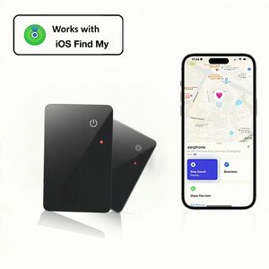 Mfi Gecertificeerde Mini Gps Tracker Portemonnee Smartcard Finder Anti-Verloren Apparaat Draadloos Opladen Satelliet Locator Vind Mijn Apparaatkaart - Product Image 1