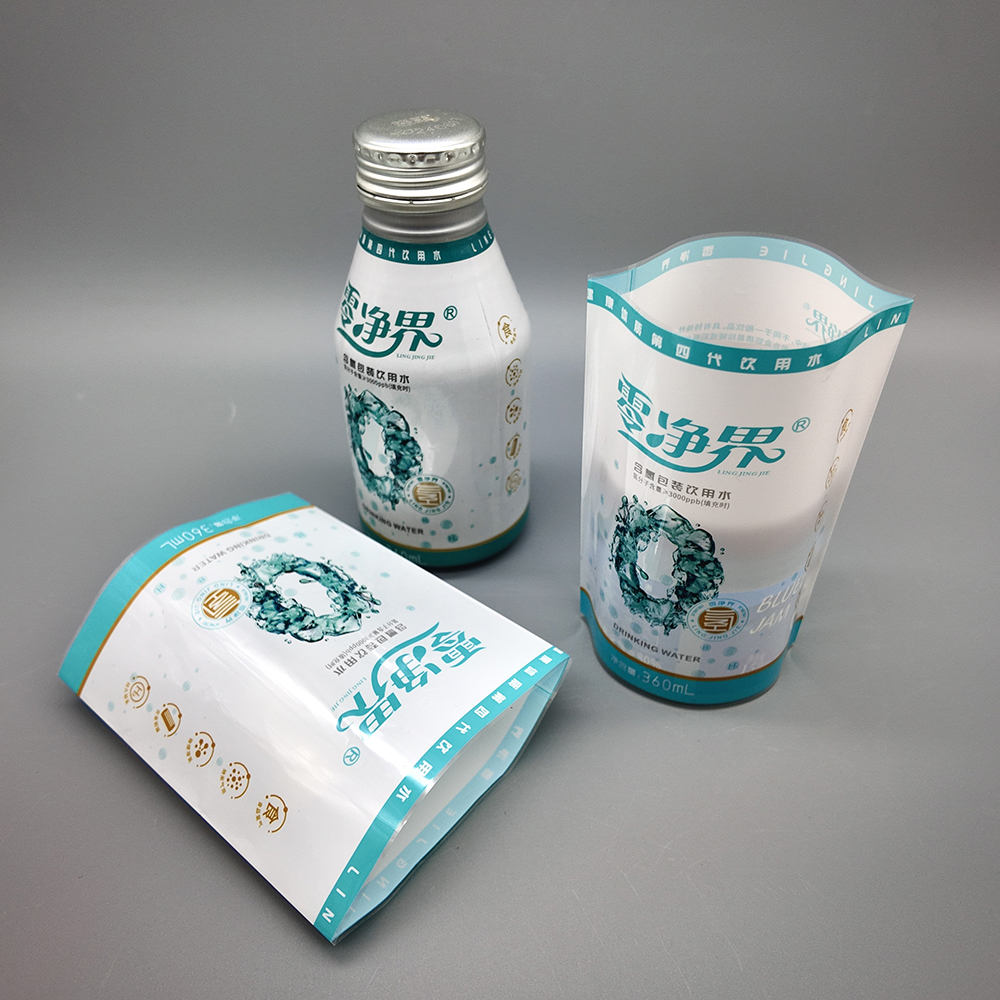 Custom Packaging Heat Shrink Film Label Sticker Waterproof Plastic Printing Beverage Bottle Labels for Food & Drinks