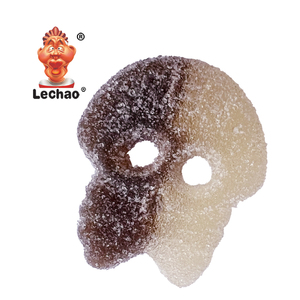 New Arrival Private Label Halal Sweets <strong>Sugar</strong> Coated Gummy Skulls <strong>Candy</strong> Bulk Custom Confectionery <strong>Candy</strong> for Halloween - Product Image 4