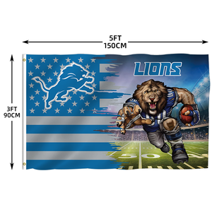 En Stock, Bandera de Equipo de Fútbol Americano 3x5 pies, Diseño Personalizado de Alta Calidad, Bandera de los Dallas Cowboys 100% Poliéster, Bandera Deportiva de la <span class=keywords><strong>NFL</strong></span> - Product Image 3