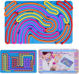 Juguete Educativo de Silicona Popular para Aliviar el Estrés, para Niños y Adultos, Tablero de Actividades Sensoriales - Product Image 5