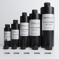 Kutek kuku Gel UV Salon profesional, Kutek kuku dasar tahan lama, Kutek Label pribadi kuteks pelapis atas