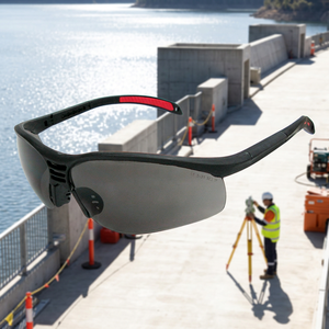 New Design Dual Certified Anti-Fog Safety <b>Glasses</b> Shock Proof PC Lens Soft Temples for Workplace - Product Image 1