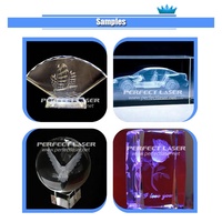Mesin Pengukir Dalam Kaca untuk Patung Hewan Kristal 3D