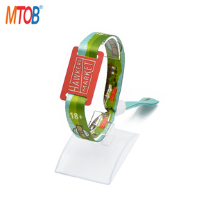 Dùng một lần in đầy đủ màu sắc 13.56MHz ntag216 Vòng đeo tay Ntag215 dây đeo cổ tay ntag213 dây đeo cổ tay cho lễ hội không dùng tiền mặt - Product Image 6