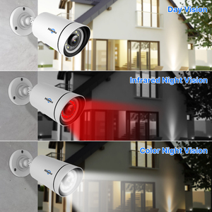 ชุดกล้องวงจรปิด Hiseeu IP Street Poe สำหรับบ้าน ระบบรักษาความปลอดภัย CCTV พร้อมเสียงสองทาง ภาพสีกลางคืน กล้องภายนอก 4K 8CH 8MP - Product Image 4