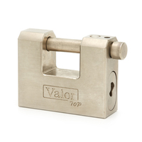 Cadenas en acier trempé robuste de 95mm fabriqué en Chine cylindre en laiton rectangulaire à clé de haute sécurité 65/75/85/95mm accès sûr