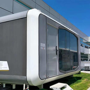 Casa Prefabbricata Modulare Integrata CE UE, Capsula Abitativa in Acciaio, Cabina Residenziale Mobile Impermeabile, Villa Modulare 40Ft - Product Image 3