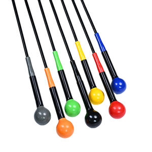 Bâton d'entraînement pour swing de golf, tête en silicone, poignée en caoutchouc, aide à l'entraînement pour l'échauffement, utilisation ambidextre - Product Image 5