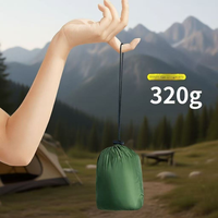 Hamac à corde ultra-fin à ouverture rapide, balançoire portable d'été pour l'extérieur, grand hamac de camping et de randonnée, capacité de 200 kg