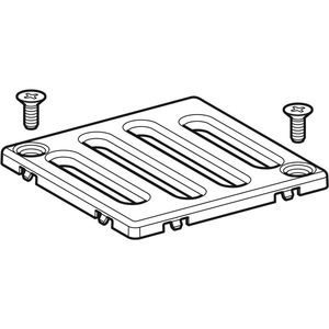 Grille en acier inoxydable 8x8 pour outil de tournage vissé Siphon de douche - Product Image 3