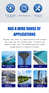 Cảm biến mực nước không dây chạy bằng năng lượng mặt trời với công tắc phao để giám sát mức chất lỏng - Product Image 6