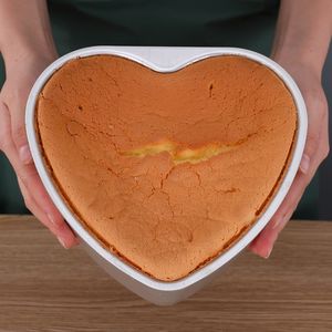Best-Selling 4/6/8/<strong>10</strong> <strong>Inch</strong> Non-Stick Aluminum Baking Pan Aluminium Heart Shape Removable Bottom <strong>Cake</strong> <strong>Tin</strong> for Baking - Product Image 4