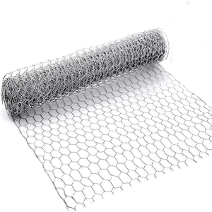 <span class=keywords><strong>Rouleau</strong></span> de <span class=keywords><strong>grillage</strong></span> hexagonal galvanisé sur mesure, maille de 25 mm, <span class=keywords><strong>grillage</strong></span> à poules pour clôtures agricoles, directement de l'usine - Product Image 1