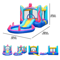 Centre de jeu gonflable en PVC, boîte en Carton, maison gonflable, jouets gonflables, accessoires