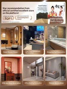 Paneles Decorativos de Pared de Piedra SPC, Resistentes al Agua, para Baños de Hoteles, Paredes de Inodoros, Revestimiento Comercial - Product Image 1