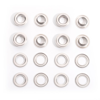 Œillets de haute qualité en laiton sans nickel, écologiques, durables, certifiés OEKO-TEX, avec logo couleur personnalisé pour accessoires vestimentaires
