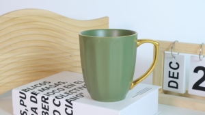 Taza de Café de Cerámica Ecológica de Buena Calidad, Artículo Nuevo Personalizado, Tazas de Regalo para Agua, Té y Café - Product Image 2