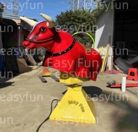 Machine de Bull Riding Gonflable Pliable Facile à Ranger et à Nettoyer avec Structure en PVC Imperméable – Vente en Gros depuis l'Entrepôt Chinois