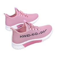Chaussures Femme 2023 Nouveauté, Vieilles Chaussures en Tissu Femme Respirantes Tissées Volantes, Chaussures de Sport à la Mode pour Dames, Produits Phares 2024