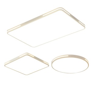 Plafonnier Led en acrylique blanc froid, monté en surface, à câblage direct, protection oculaire à spectre complet, pour chambre à coucher, salon, hall - Product Image 2