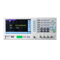 Compteur numérique LCR de précision de paillasse 10Hz-1MHz, testeur d'impédance avec précision de 0,05%, écran LCD TFT 7 pouces 6,5 chiffres, multi-interface