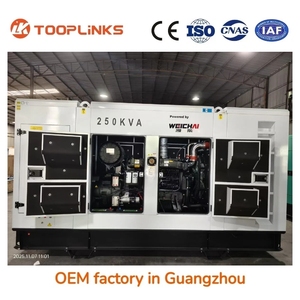 Guangzhou Grupo Electrogeno 200kw 250kva Industrial Power 300kw 400kw Weichai WP10D264E200 <strong>Generator</strong> OEM Price With ATS Option - Product Image 2
