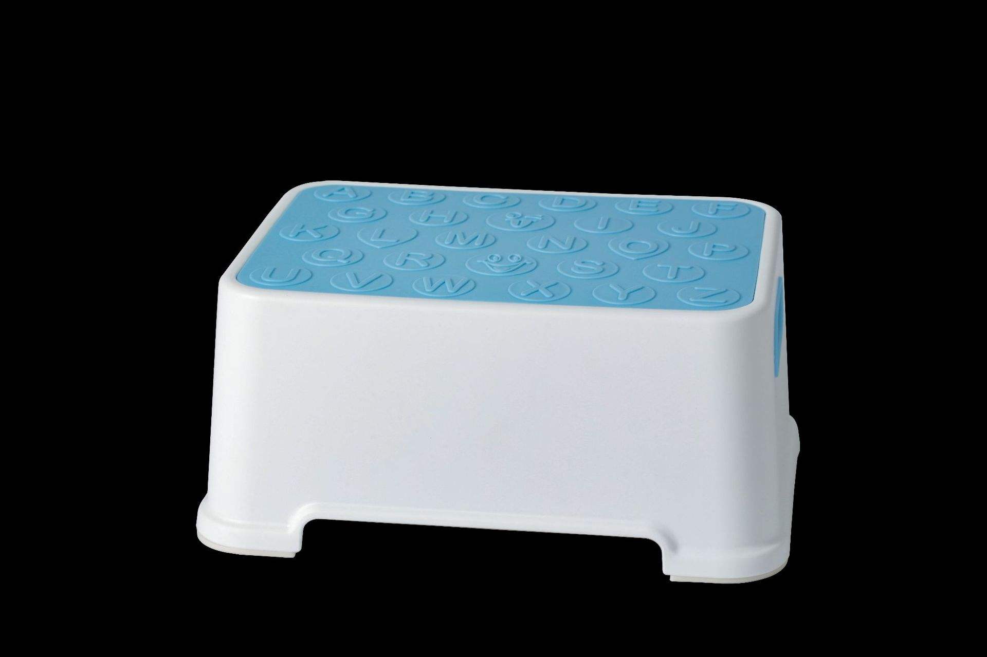 Repose-pieds bleu monocouche