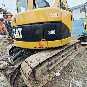 รถขุดขนาดเล็กคุณภาพสูง รุ่น Cat 308 มือสอง เครื่องจักรขุดดินแบบตีนตะขาบ - Product Image 3