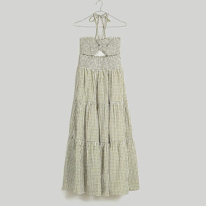 Clothing Manufacturers Custom Design Women's Casual <b>Dresses</b> Long Gingham Girls Maxi <b>Dresses</b> - Product Image 5