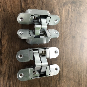 3D قابلة للطي قابل للتعديل مفصلات الأبواب الخشبية الباب المفصلي غير مرئية أخفى المفصلي - Product Image 4