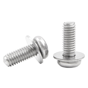 304 Stainless Steel Cross Recessed Pan Head <b>Screw</b> Assembly With Flat M2 M3 M4 <b>M5</b> <b>Screw</b> Combination Set - Product Image 2