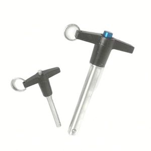 Pièces de attelage trois points pour tracteur agricole et remorque, en acier au carbone forgé : Goupille d'attelage, Goupille à dégagement rapide, Goupille à déclenchement, Goupille à clip en R - Product Image 1