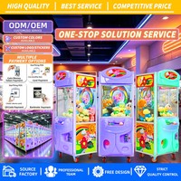 Productos Kawaii: Juguetes de Sonic de Parque de Diversiones Vintage, Premios Gigantes para Máquinas Recreativas, Juguetes Blandos de Fútbol, Máquina de Grúas con Aceptador de Billetes (Versión en Inglés)
