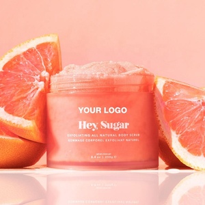 Gommage corporel en sucre de marque privée, <span class=keywords><strong>exfoliant</strong></span> et hydratant en profondeur, gommage corporel en sucre <span class=keywords><strong>rose</strong></span> et <span class=keywords><strong>pamplemousse</strong></span> - Product Image 5